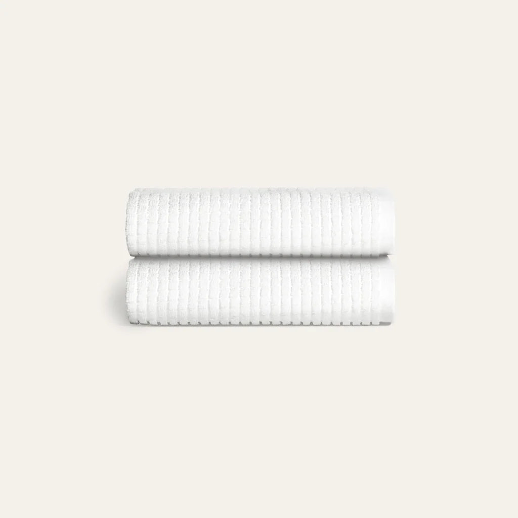Sculpted Terry Hand Towels