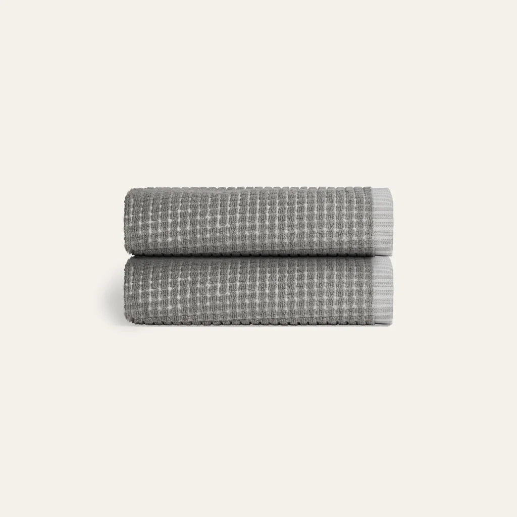 Sculpted Terry Hand Towels