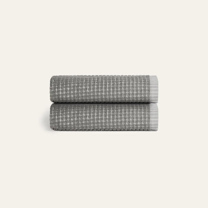 Sculpted Terry Hand Towels